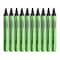 Show-me® Black Medium Tip Slim Barrel Dry Erase Markers, 800ct.